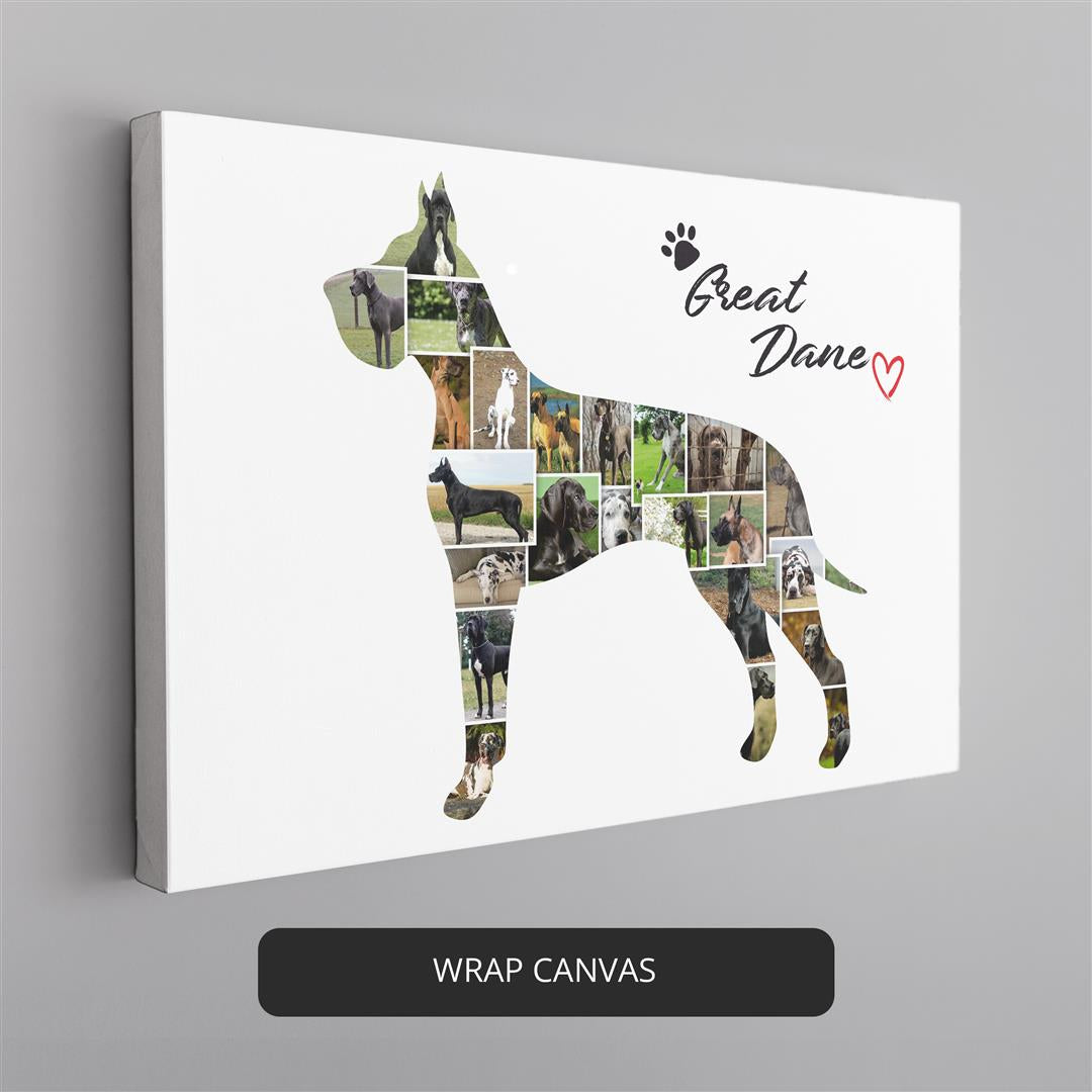 Unique Dachshund Gifts - Personalized Photo Collage for Dachshund Owners