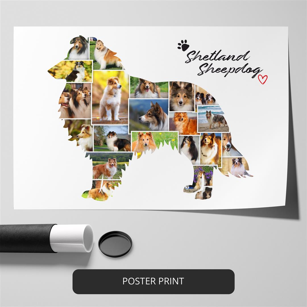 Unique Bulldog Gifts for Bulldog Lovers: Personalized Photo Collage