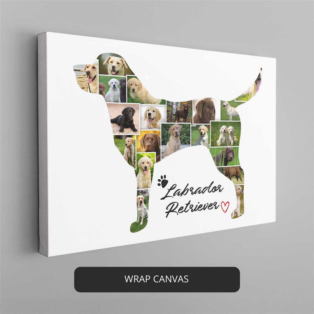 Gifts for Dog Lovers - Customized Dog Photo Collage