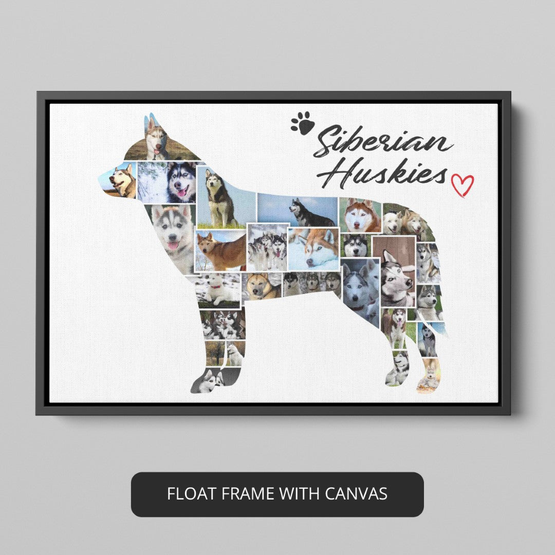 Memorable Dog Memorial Gifts: Personalized Photo Collage