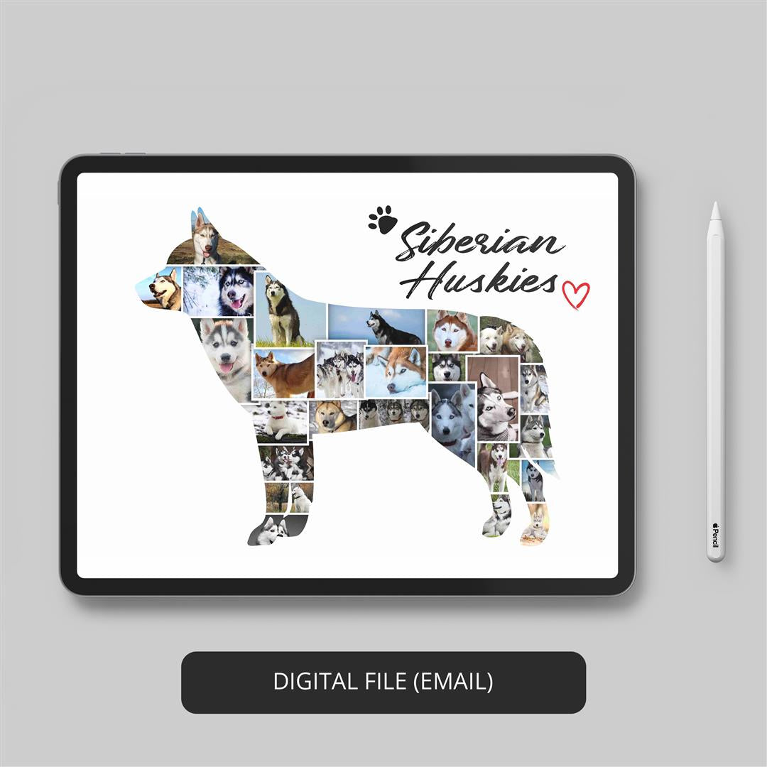 Decorate with Love: Dog Wall Art Collage for Pet Lovers