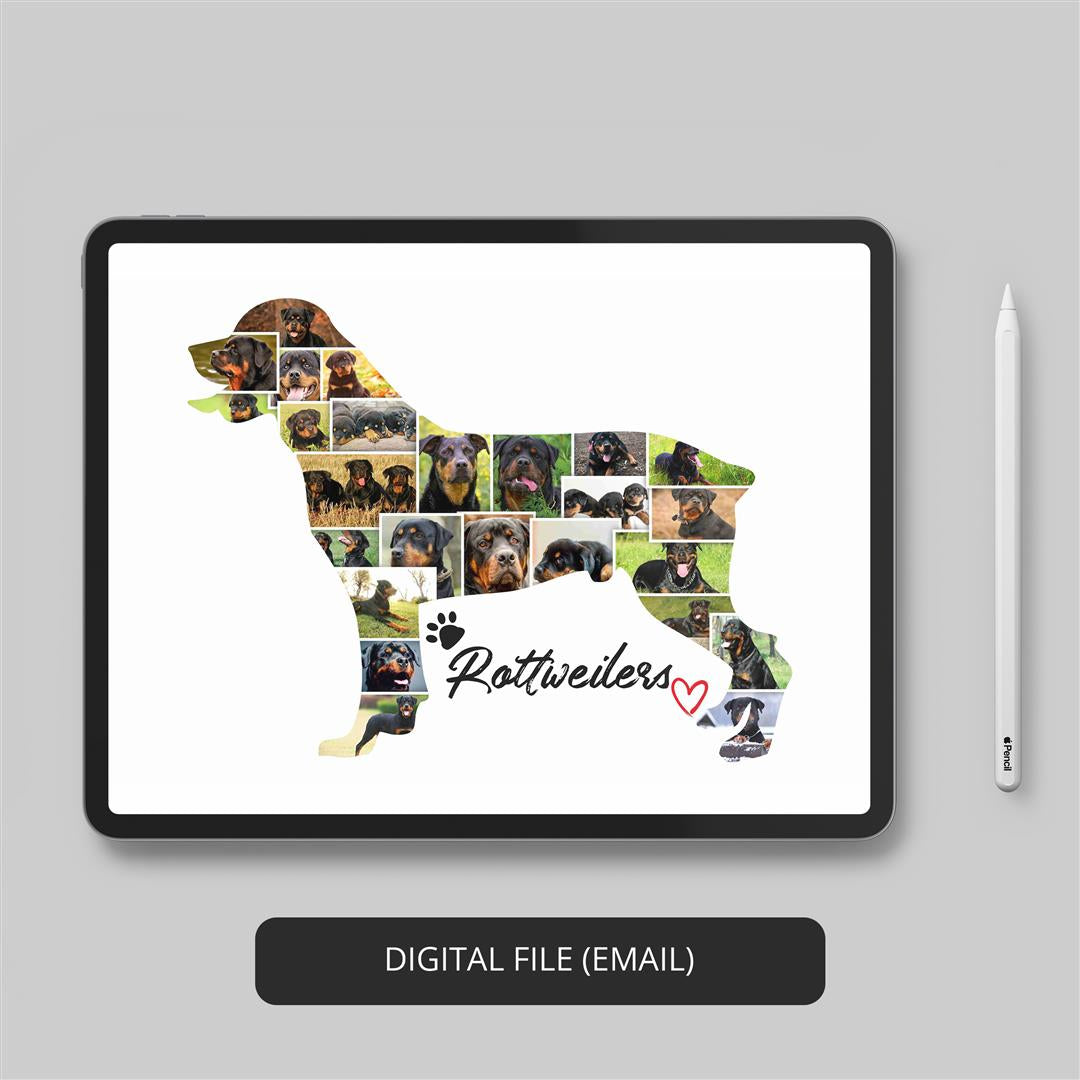 French Bulldog Wall Art - Custom Photo Collage for French Bulldog Owners