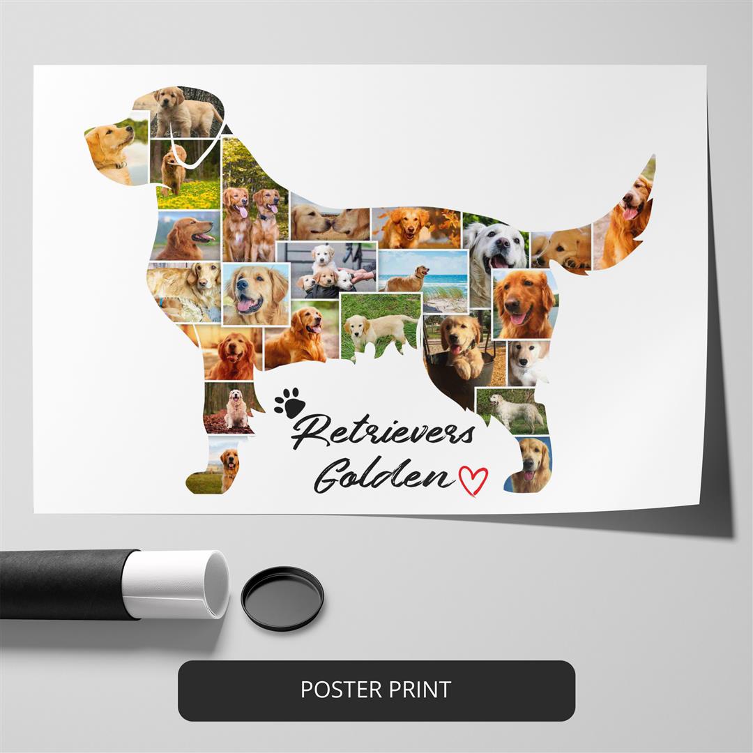 Best Gifts for Labrador Retriever Lovers - Customized Labrador Retriever Collage
