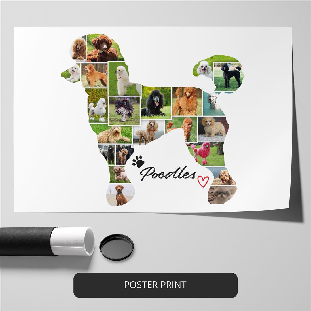 Unique Miniature Schnauzer Gift Ideas - Custom Photo Collage