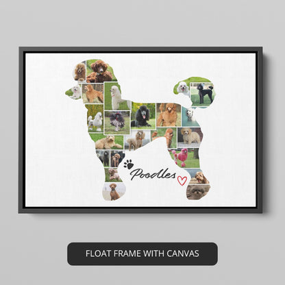 Tailored Dog Mom Gift - Personalized Miniature Schnauzer Photo Collage