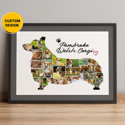Customized Shetland Sheepdog Gifts - Personalized Photo Collage