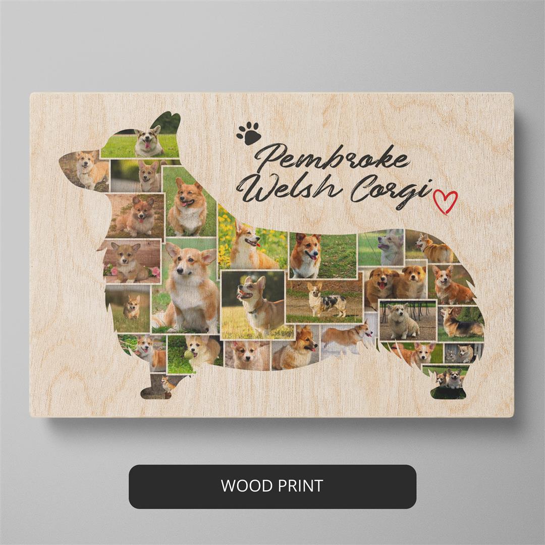 Decorate with Shetland Sheepdog Poster - Customized Collage