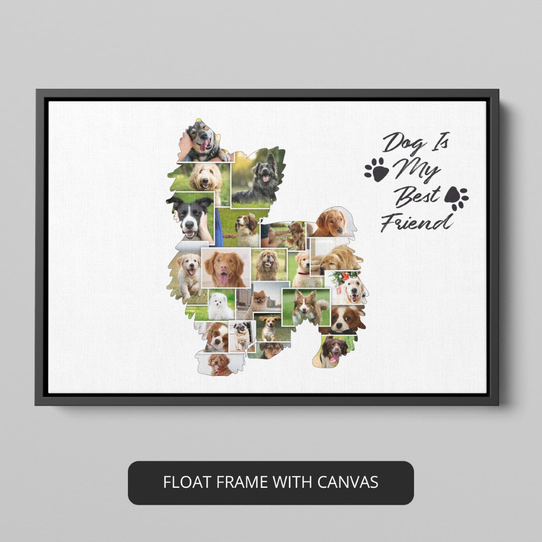 Greyhound Gifts for Him: Personalized Greyhound Photo Collage