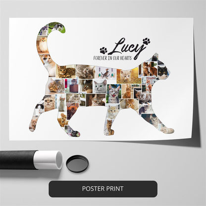 Personalized cat gifts: Create lasting memories with our cat-themed photo collage