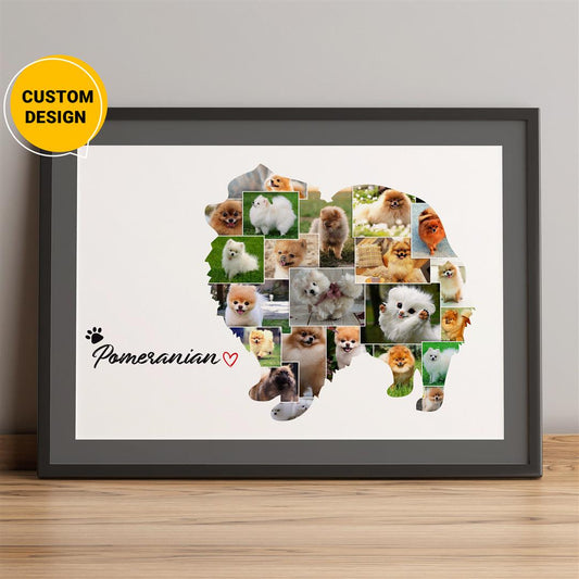 Personalized Bernese Mountain Dog Gifts: Custom Photo Collage"