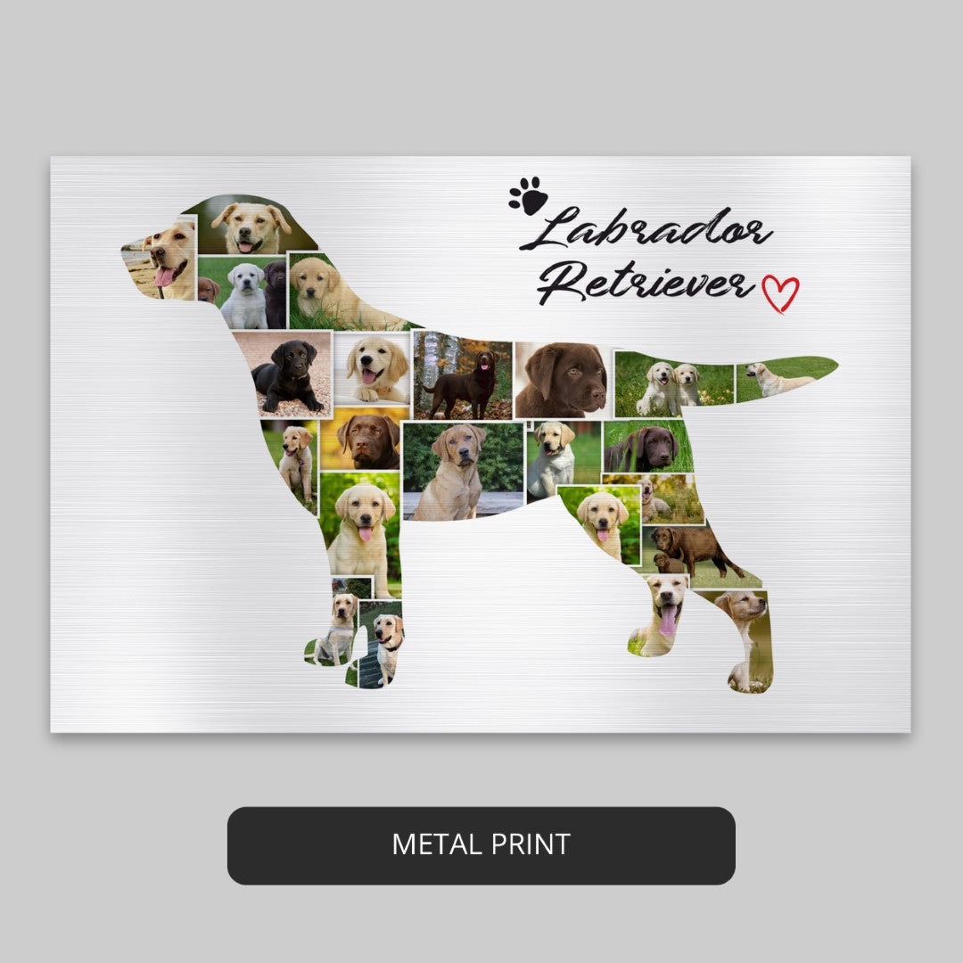 Dachshund Memorial Gifts - Personalized Photo Collage to Honor Your Beloved Dachshund