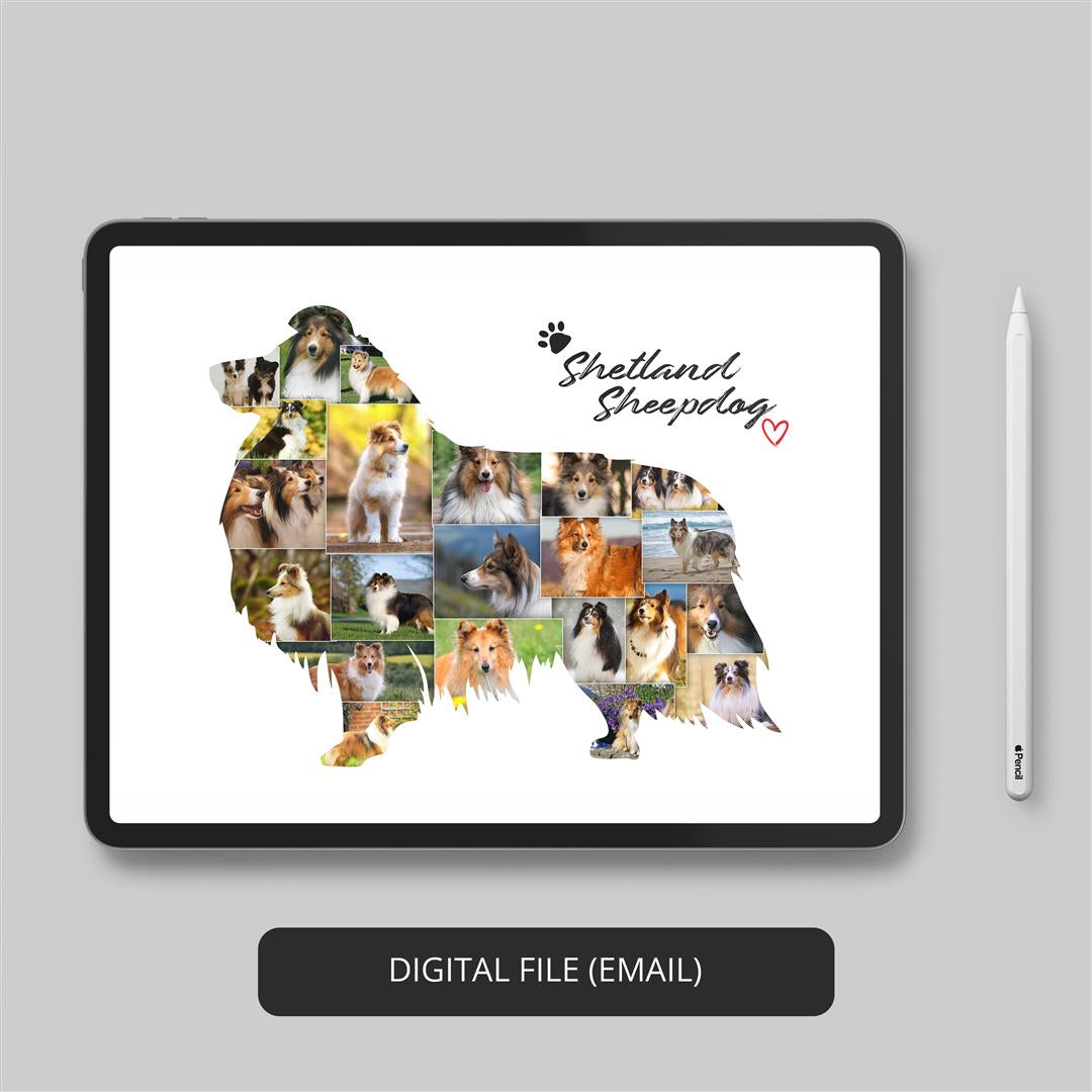 Boxer Dog Memorial Gifts - Custom Photo Collage to Remember Your Beloved Boxer