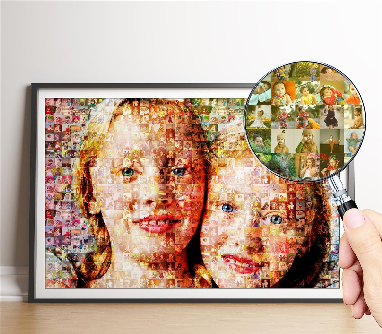 Personalized Couple Gifts: Custom Mosaic Picture Collage
