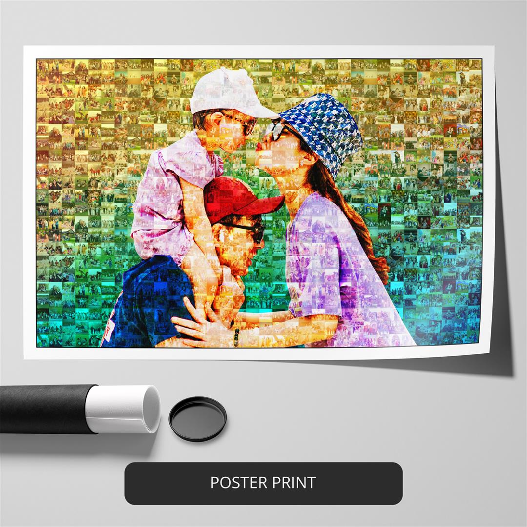 Mosaic Picture Gift: Photo Mosaic Gift Ideas for Anniversaries