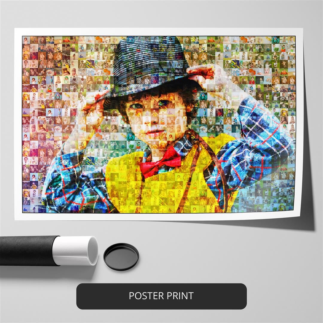 Gifts for Mosaic Artists - Custom Photo Collage Creation