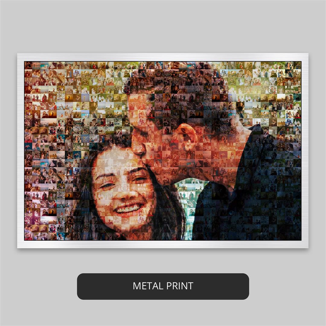 Mosaic Gift Ideas - Thoughtful Photo Mosaic Gift for Anniversaries and Birthdays