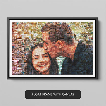 Photo Mosaic Gift - Celebrate Special Occasions with a Unique Anniversary Gift