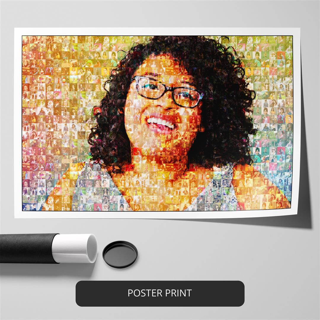 Capture memories with a stunning photo mosaic gift - Photo mosaic gift