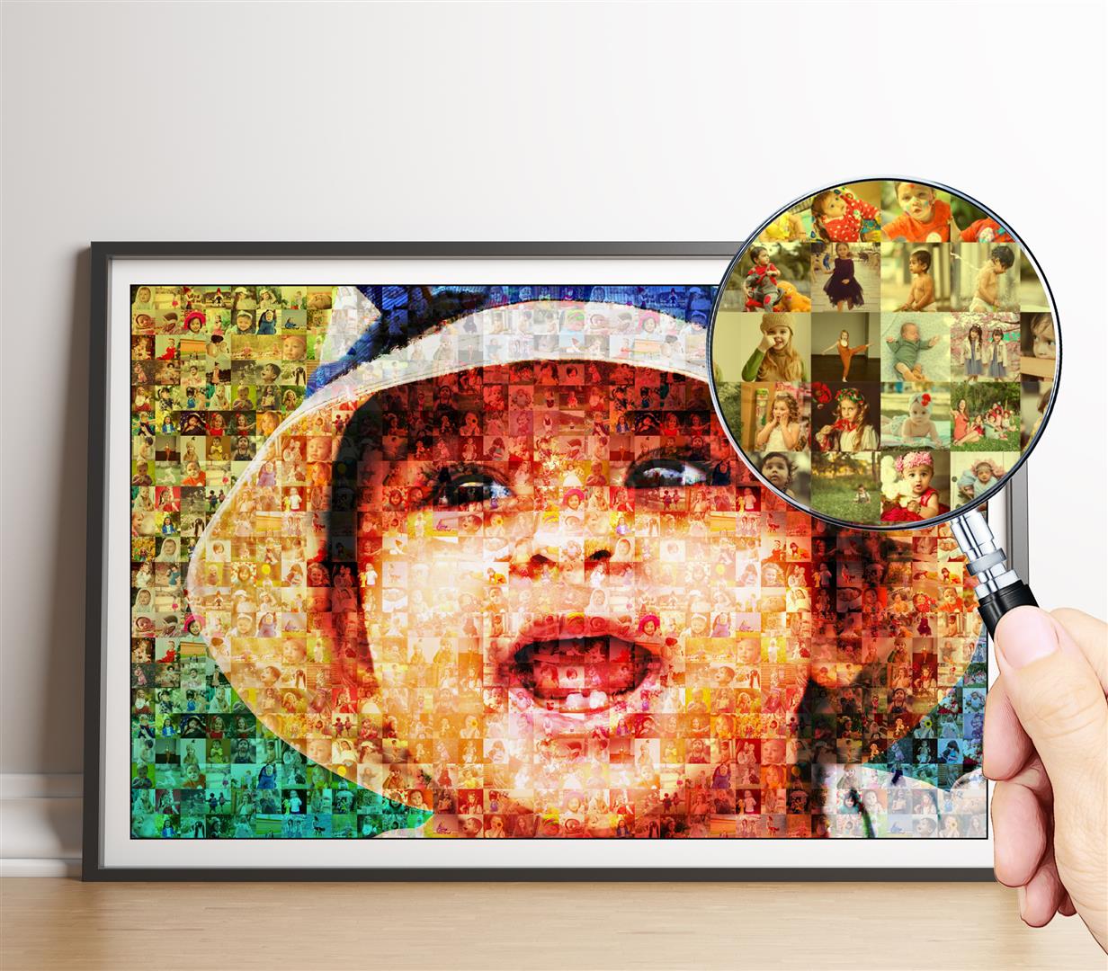 Personalized photo collage - Ideal personalized gift for him
