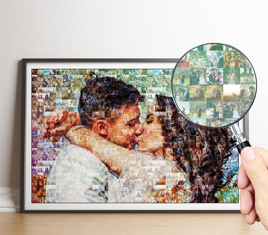Photo Mosaic Gift Ideas - Personalized Anniversary Gifts