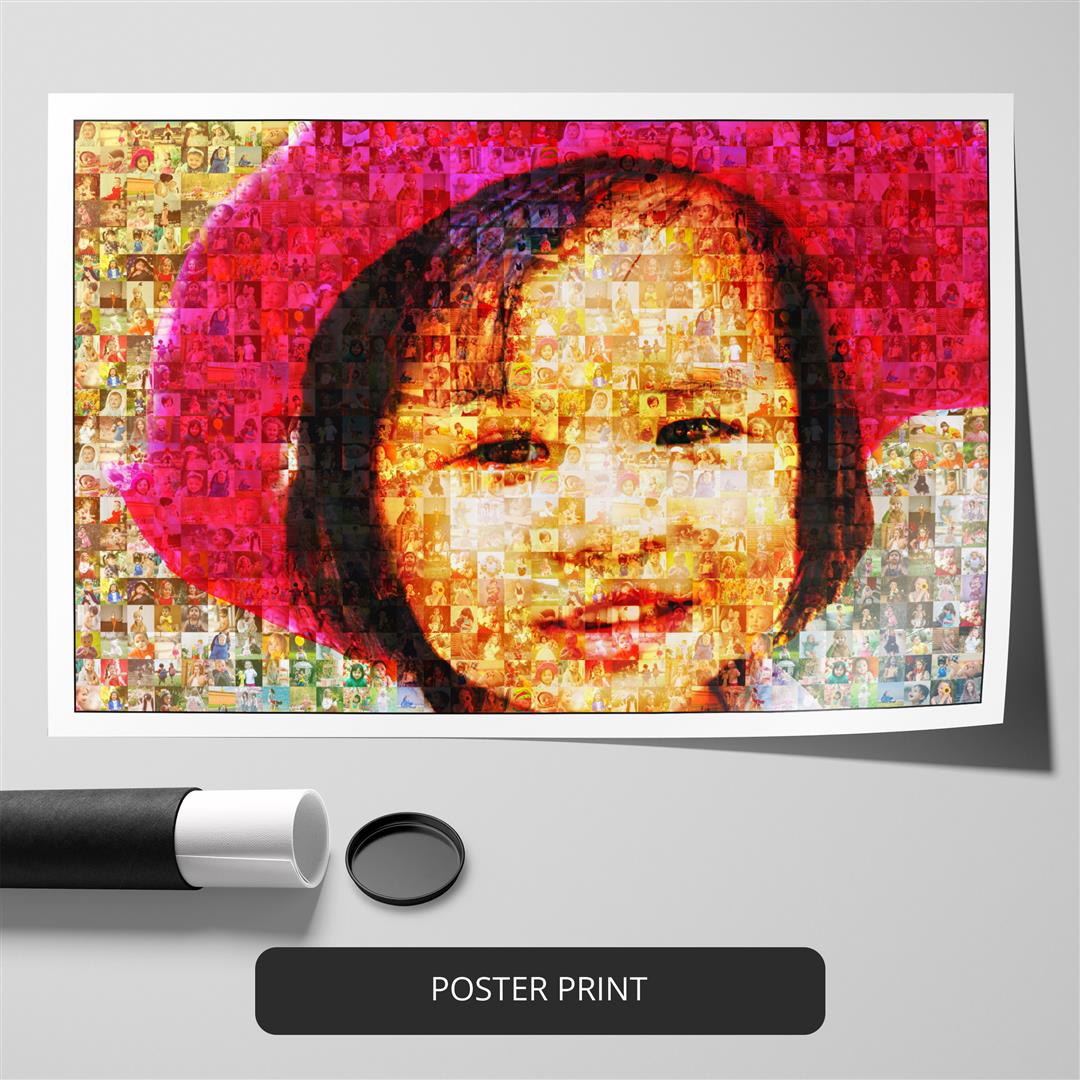 Photo Mosaic Gift: Create Memorable Moments | Personalized Couple Gifts