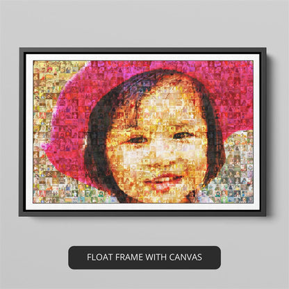 Valentine Gift Decoration: Express Love with a Photo Mosaic | Gift Ideas for Wife's Birthday