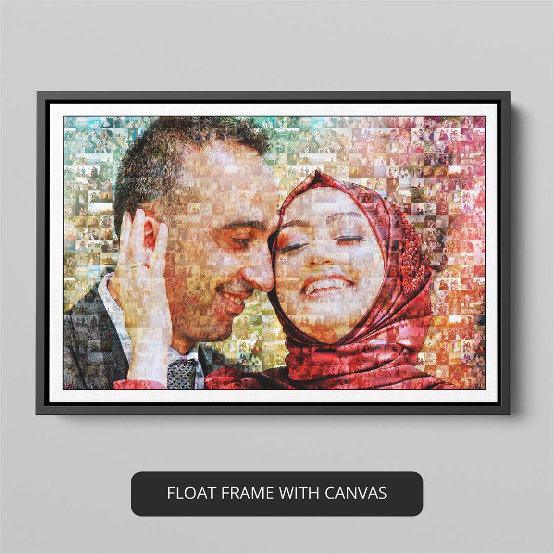 Create Memorable Moments with Photo Mosaic Wall Art