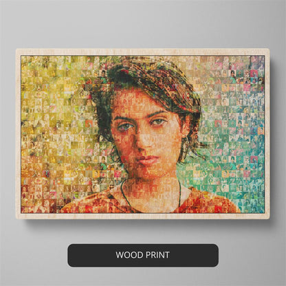 Capture Memories with a Mosaic Photo Print: Great Gift Idea for Her