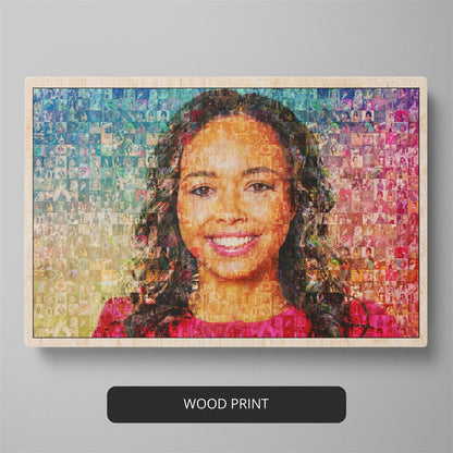 Gift Ideas for Wife's Birthday: Customized Mosaic Picture Collage