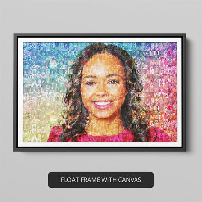 Impress Your Girlfriend: Custom Gifts with Mosaic Canvas Wall Art