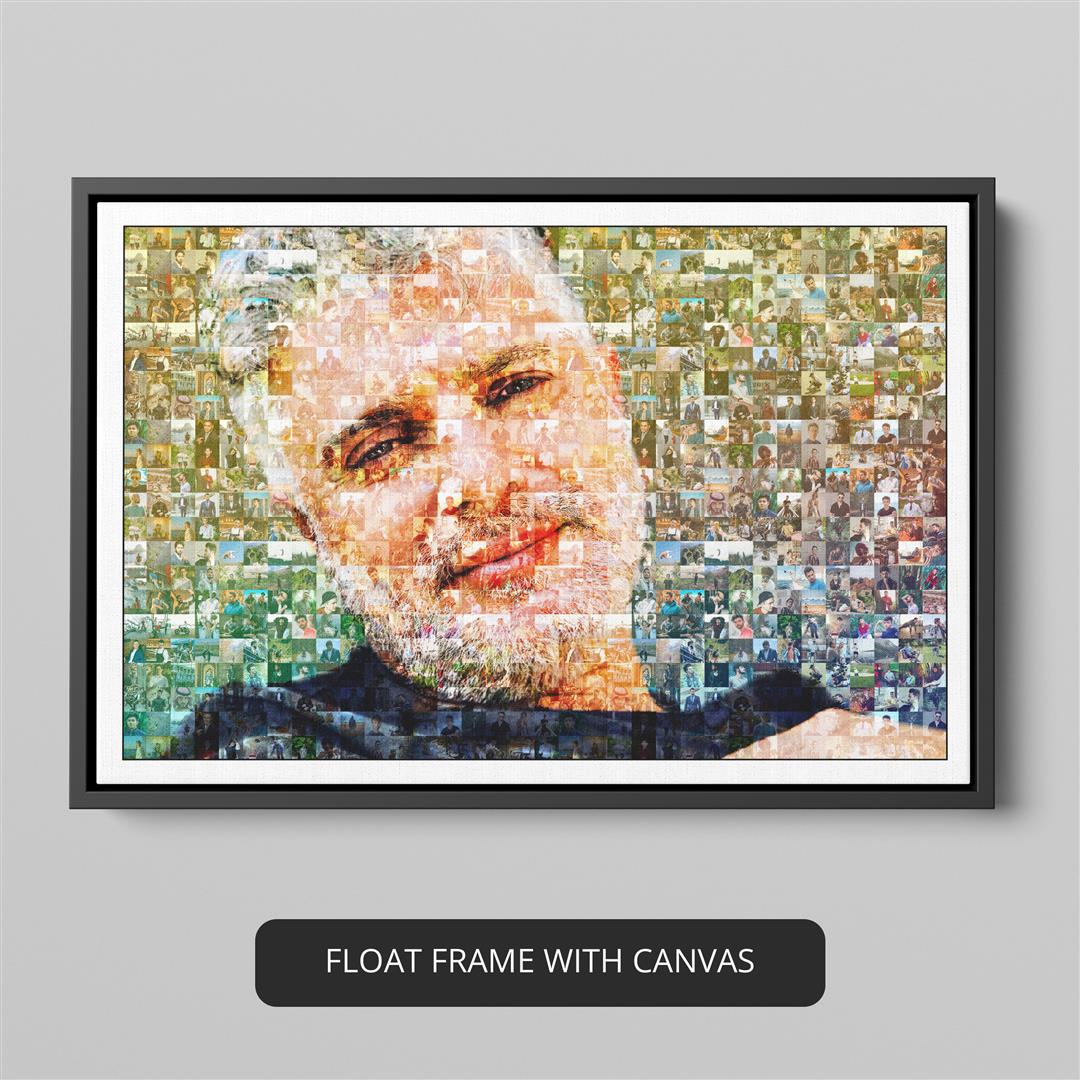 Transform Your Photos into Art - Photo Mosaic Canvas Prints