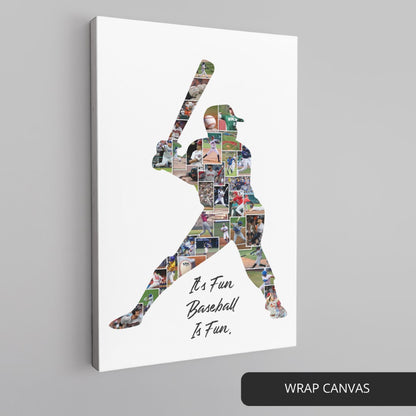 Baseball Themed Gifts - Handcrafted Baseball Artwork