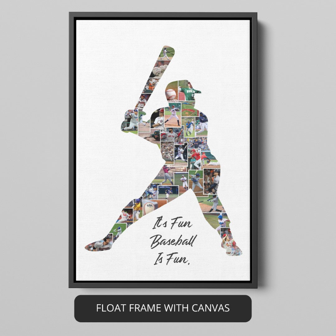 Baseball Fathers Day Gift - Memorable Baseball Artwork