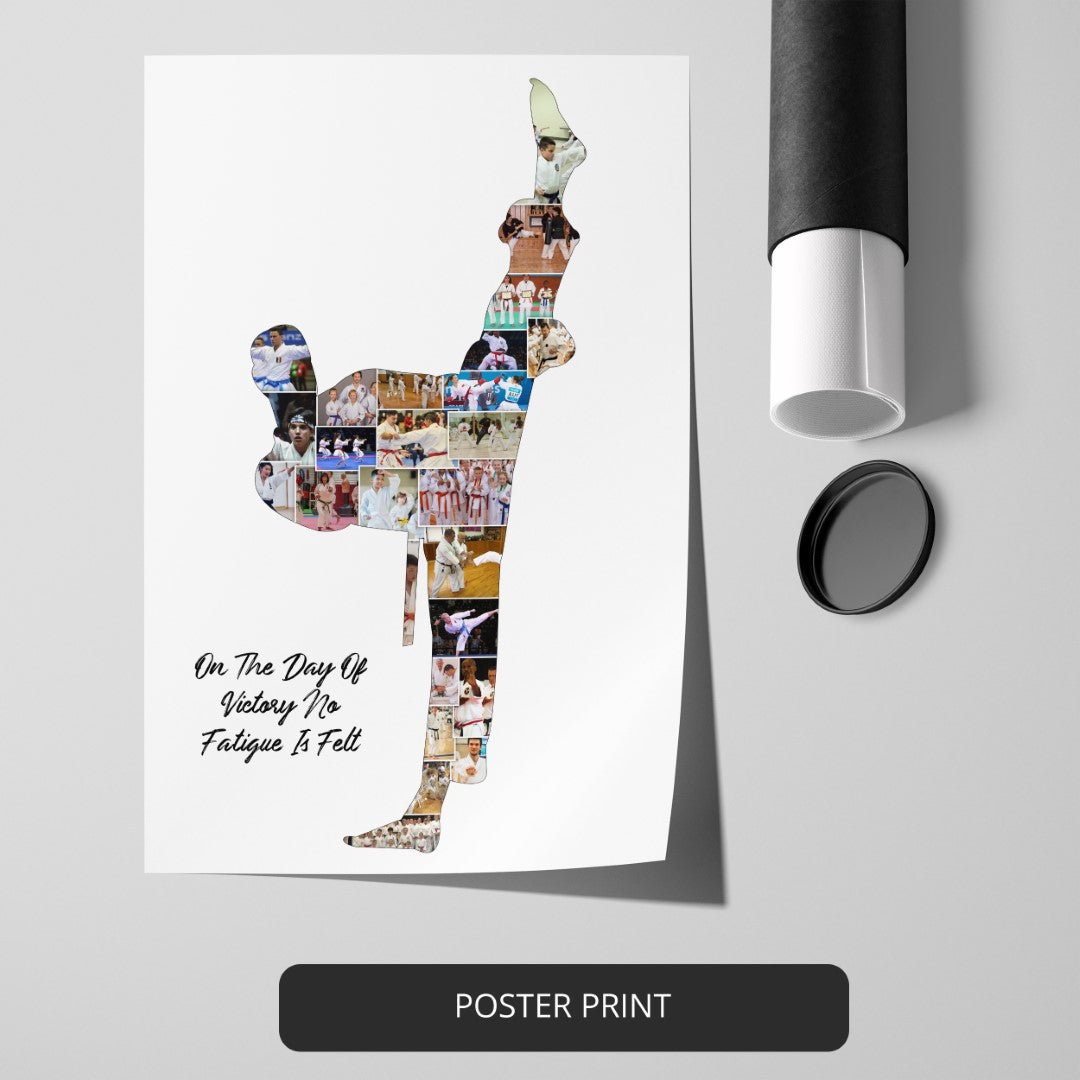 Unique Gifts for Karate Instructors: Personalized Photo Collage