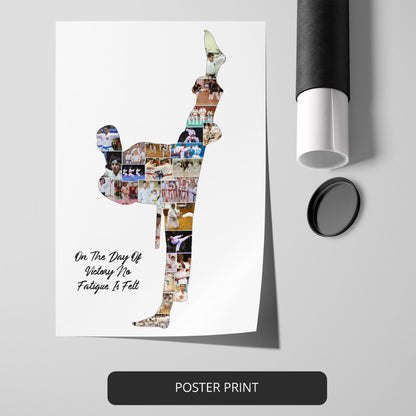 Unique Gifts for Karate Instructors: Personalized Photo Collage