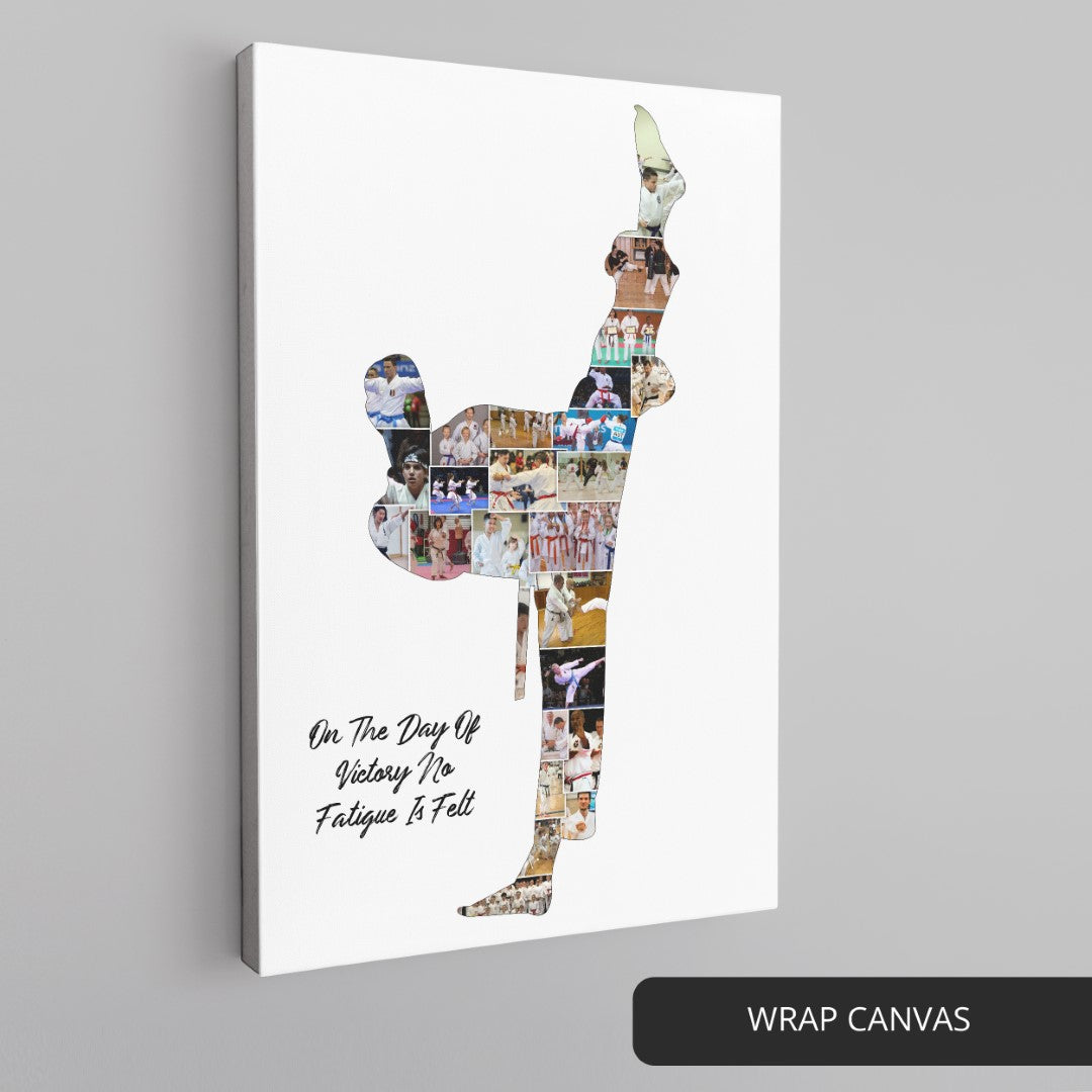 Karate Gifts for Men: Handcrafted Personalized Photo Collage