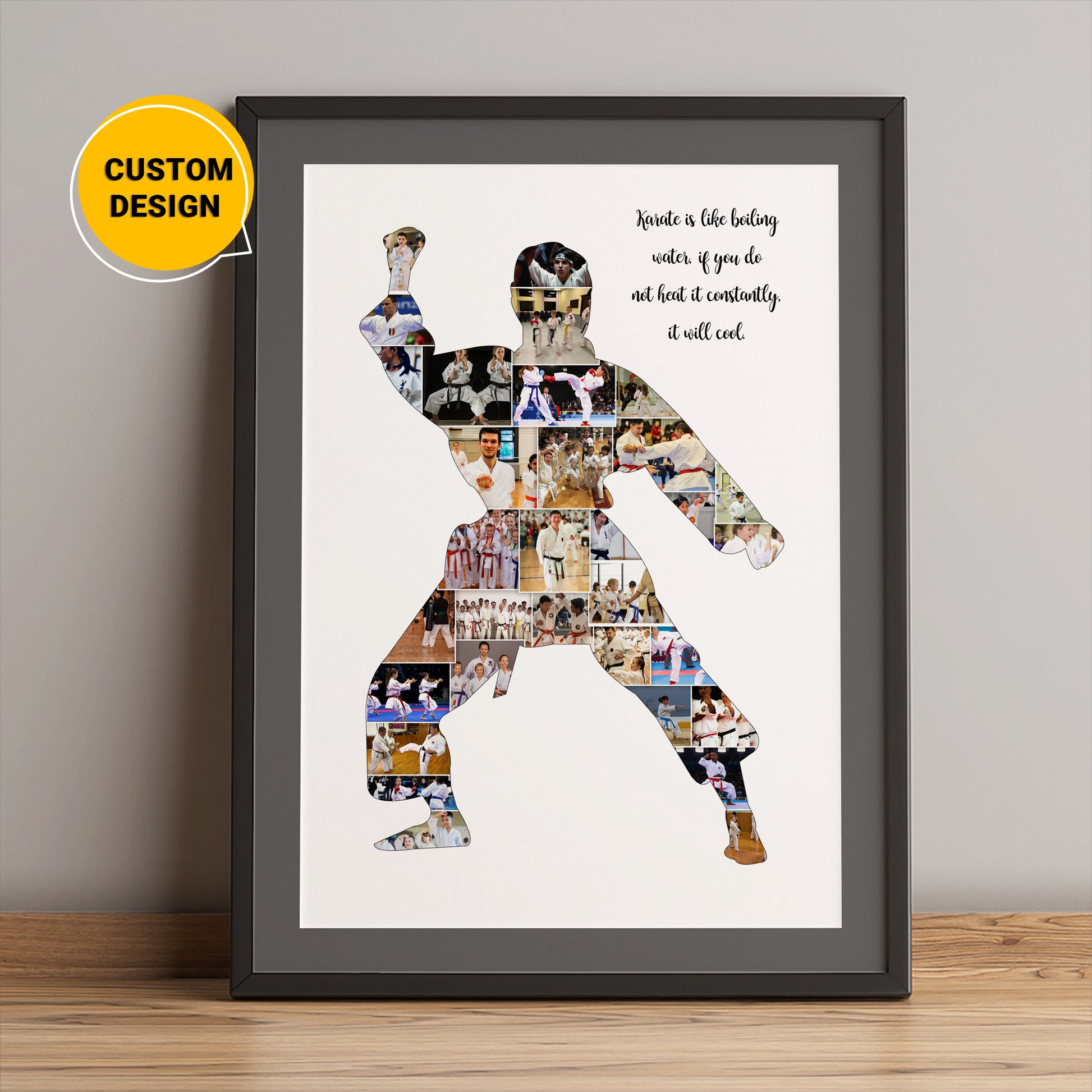 Personalized Photo Collage: Unique Gifts for Karate Students