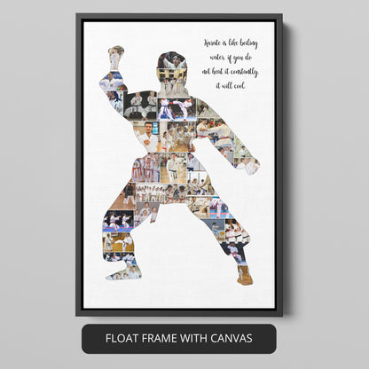 Karate Teacher Gifts: Personalized Photo Collage for Martial Arts Instructors