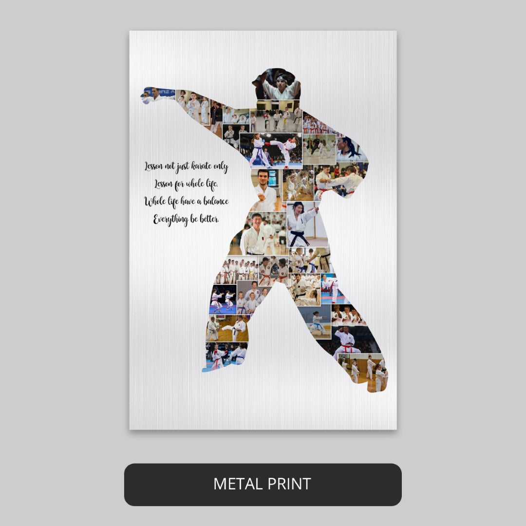 Express Your Appreciation with Karate Teacher Gifts: Personalized Photo Collage