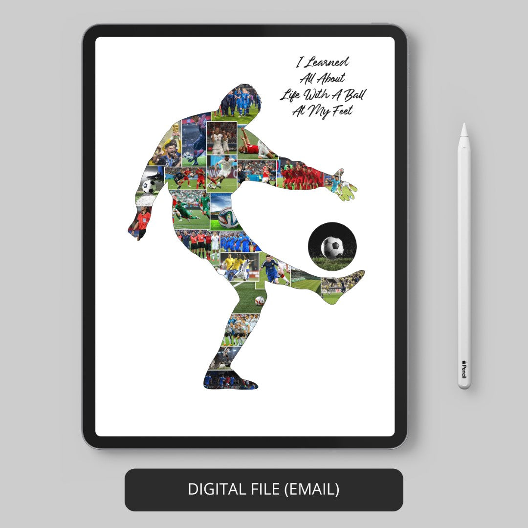 Football player poster ideas: Memorable gift for football enthusiasts