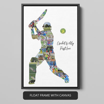 Unique Cricket Wall Art: Personalized Cricket Gifts for Sports Fans
