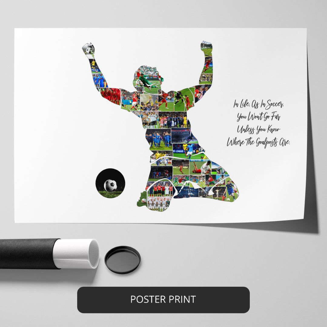 Fantasy Football Gifts - Customizable Photo Collage