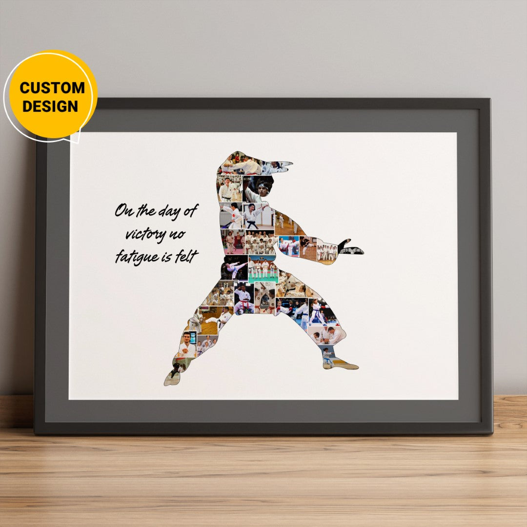 Customized Karate Novelties: Personalized Photo Collage