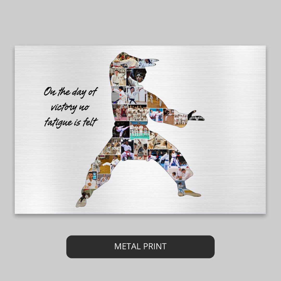 Thoughtful Gifts for Karate Lovers: Personalized Photo Collage