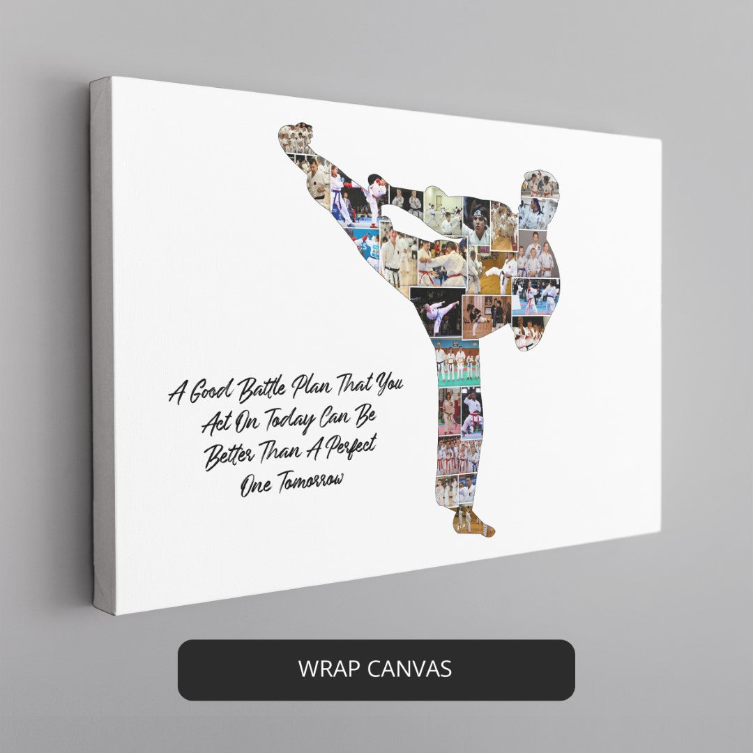 Karate Novelty Gifts - Personalized Photo Collage for Karate Enthusiasts