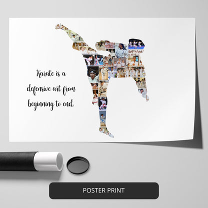 Gifts for Karate Lovers: Capture Memories with Personalized Karate Photo Collage