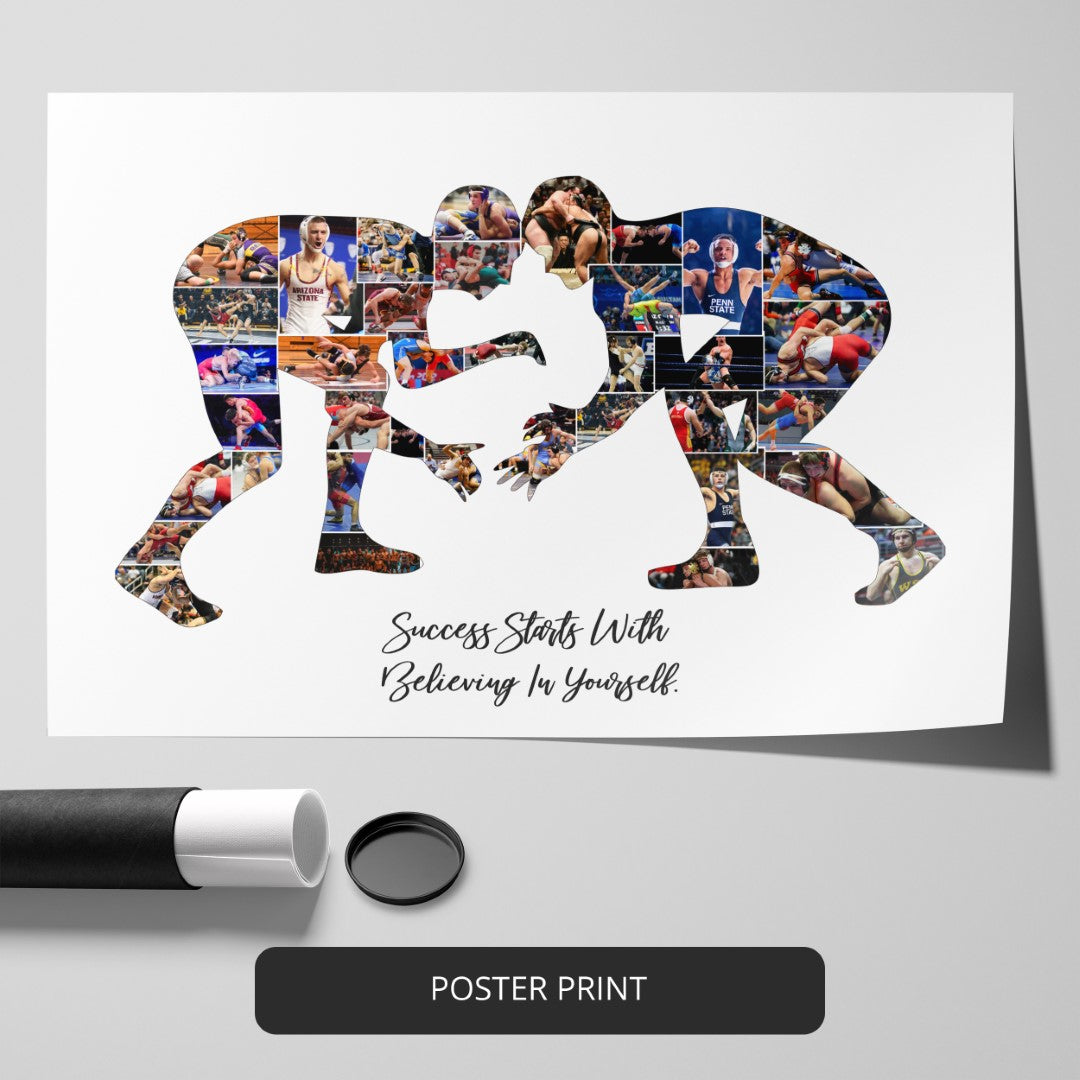 Funny Karate Gifts: Quirky Photo Collage for Martial Arts Enthusiasts