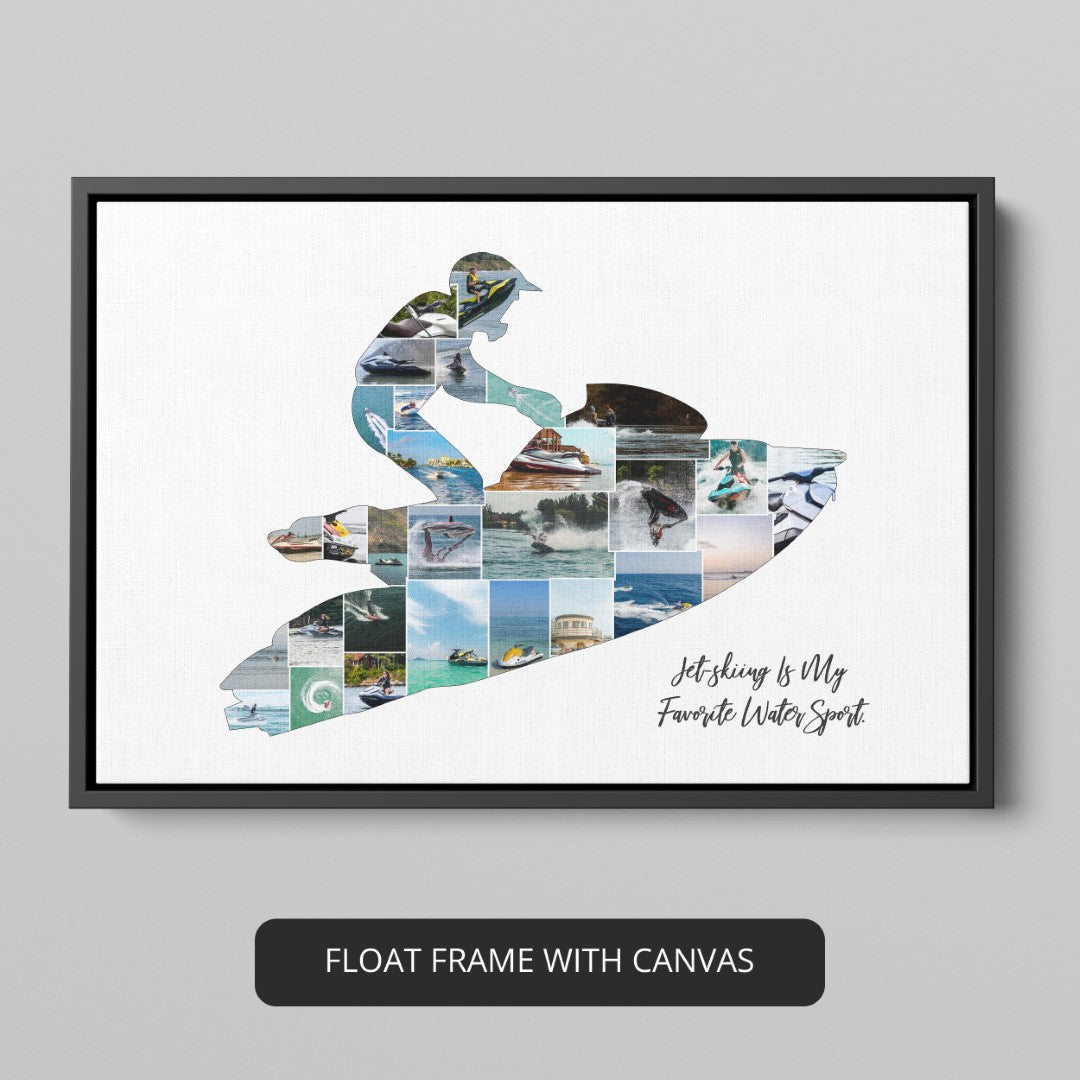 Swimming Wall Art: Decorate Your Space with a Personalized Photo Collage