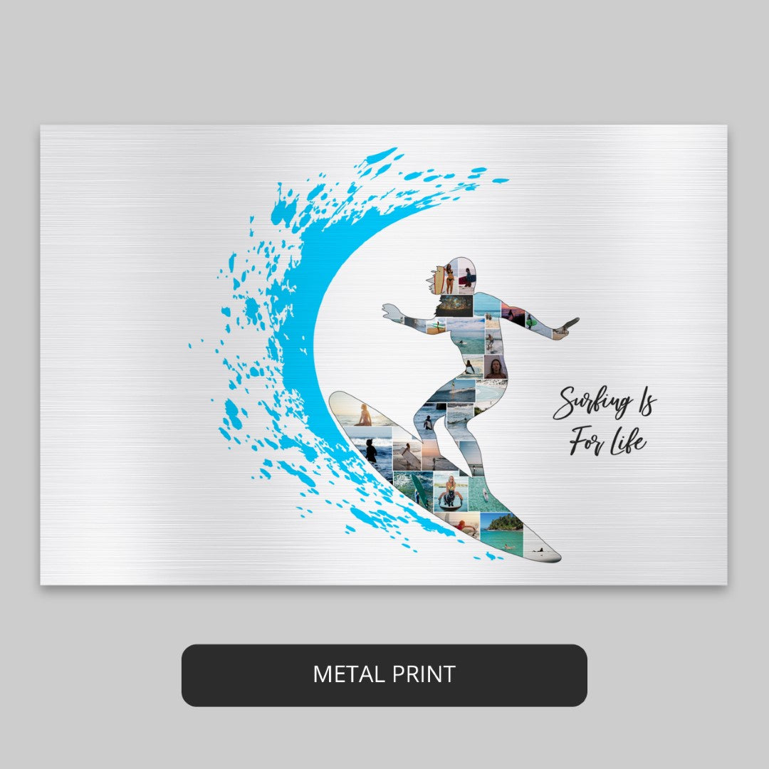 Gifts for Surfing Enthusiasts: Preserve Memories with a Custom Photo Collage