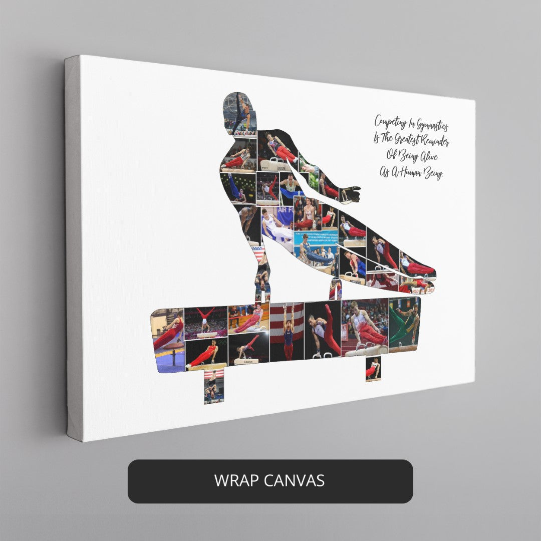 Gymnastic Gift Ideas - Custom Photo Collage for Gymnasts